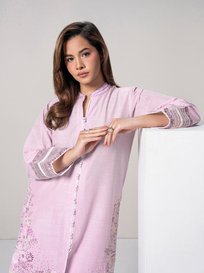 2 Piece Cambric Suit - Embroidered (Stitched)