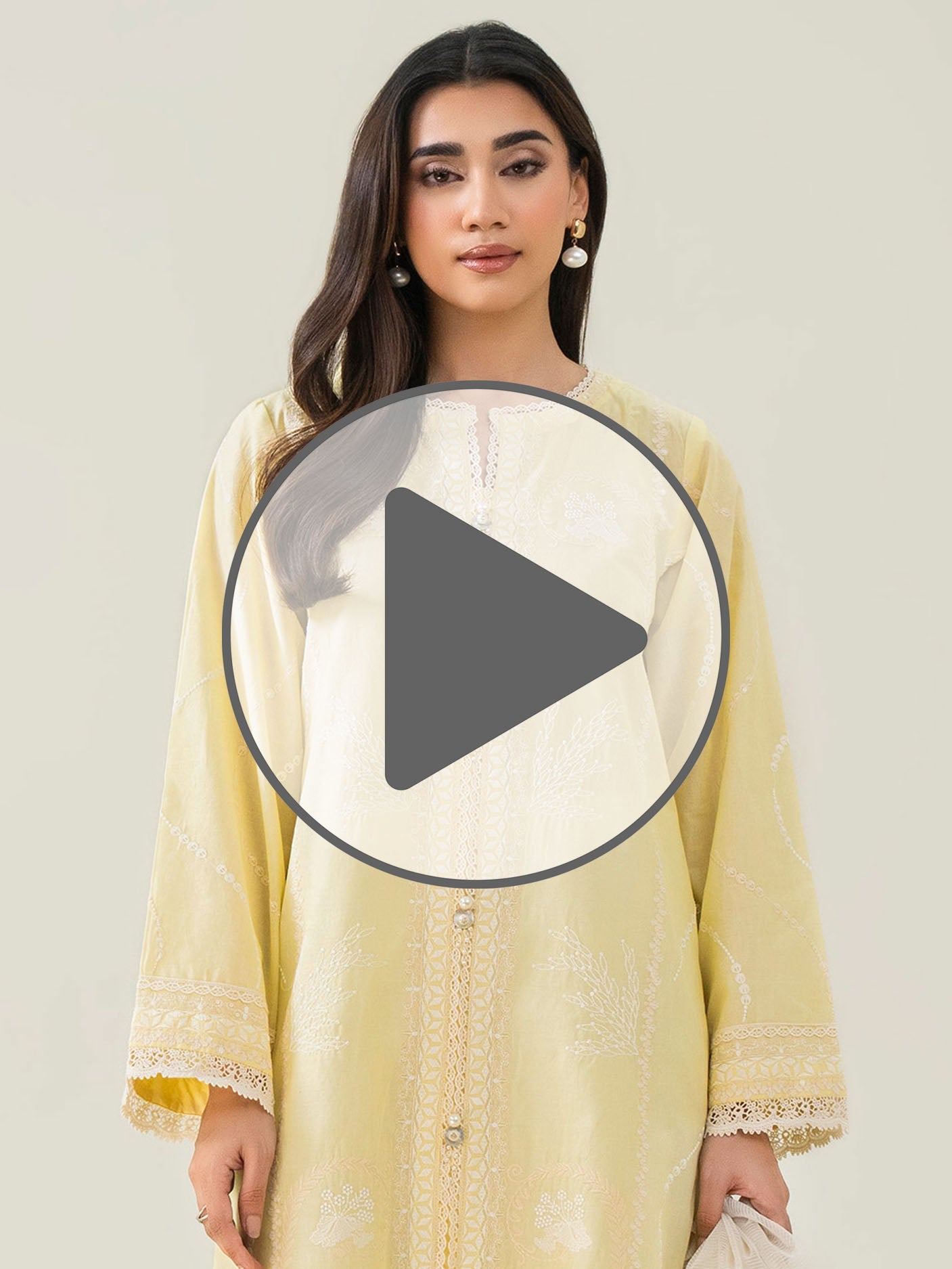 2 Piece Cambric Suit-Embroidered (Stitched)