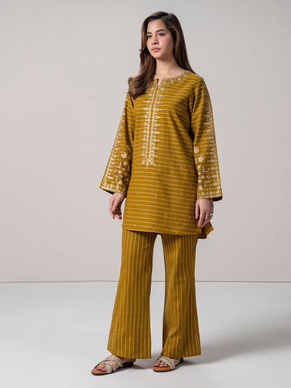 2 Piece - Yarn Dyed Suit (Stitched)