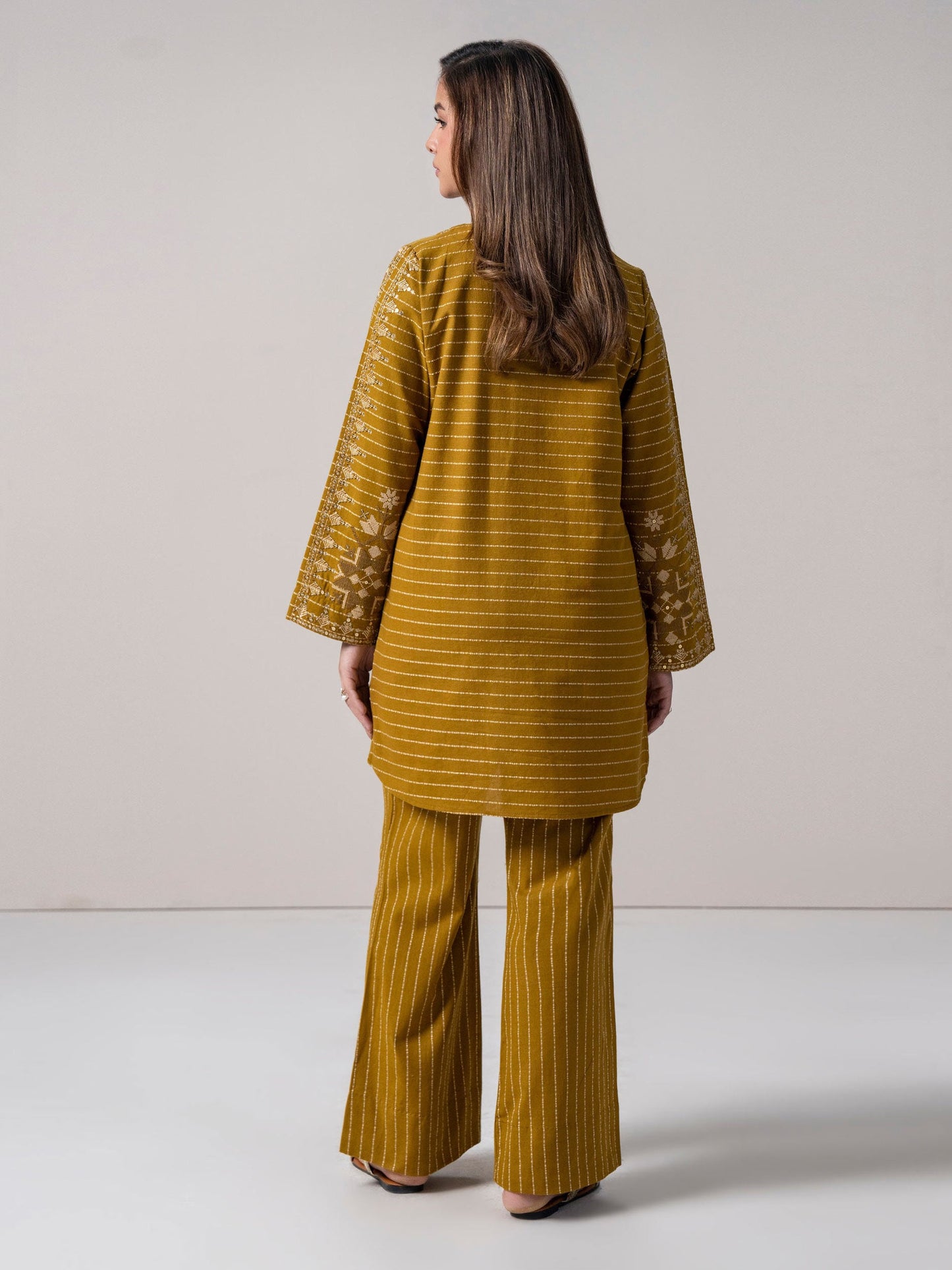 2 Piece - Yarn Dyed Suit (Stitched)