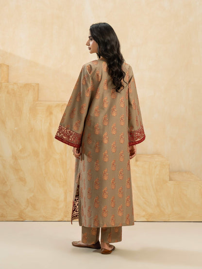 2 Piece Cotton Suit-Embroidered (Stitched)